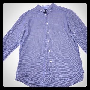 American Eagle Mens Long Sleeve Button Down